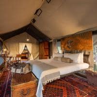 Botswana great plains selinda explorers tenda decoracao