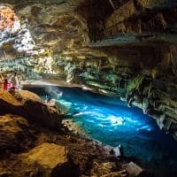 Chamada diamantina gruta azul