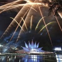 Gramado fogos de artificio