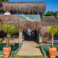 Hayo pe na areia bahia caraiva hospede varanda