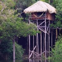 Juma lodge bangalo com vista para rio