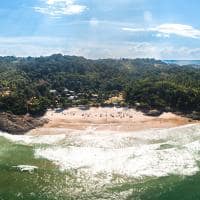 Mtur bahia itacare praia da tiririca vista aerea marcio filho