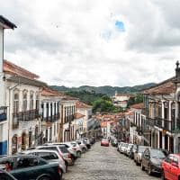 Ouro preto minas gerais rua direita