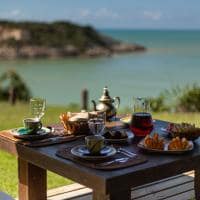 Ponta da juacema bahia caraiva mesa cafe