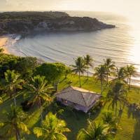 Ponta da juacema bahia caraiva vista panoramica