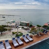 Rooftop view hotel fasano salvador