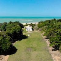 Villas de trancoso bahia vista aerea igreja