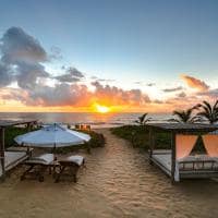 Villas de trancoso bahia vista por do sol