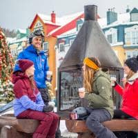 Canada tremblant amigos cidade