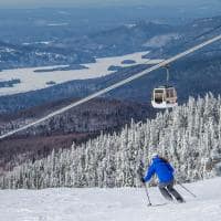 Canada tremblant ski solo