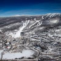 Canada tremblant vista aerea