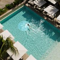 Le barthelemy hotel piscina vista aerea