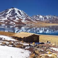 Atrativo turístico Chile Deserto Atacama Lagoa Miscanti