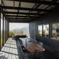 Vik chile lodge terraza