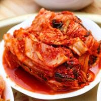 Coreiadosul comida kimchi