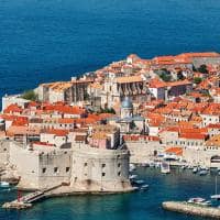 Dubrovnik a city in southern croatia fronting the adriatic sea europe
