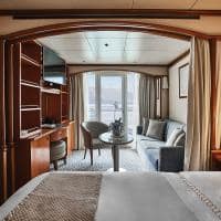 Silversea silver wind antartica veranda suite quarto