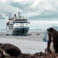 Silversea silver wind antartica vista frontal