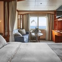 Silversea silver wind antartica vista suite quarto