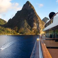 The ritz carlton yatch navio evrima vista st lucia caribe