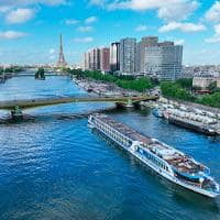 Viva cruises viva gloria paris deixando paris