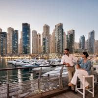 Emirados arabes dubai casal marina