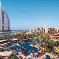 Jumeirah al naseem resort view day shot