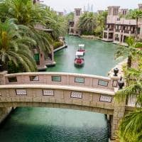 Jumeirah dar al masyaf abra cluster pool waterways drone