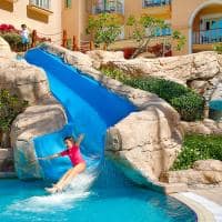 The ritz carlton dubai kids pool slide