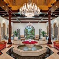 The ritz carlton dubai main lobby