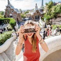 Vista do Parque Guell, Barcelona