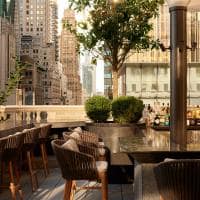 Aman new york exterior garden terrace