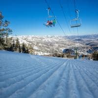 Estados unidos deer valley resort first chair