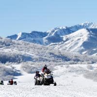 Estados unidos deer valley resort snowmobile