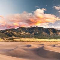Eua parque nacional reserva great sand dunes montanha