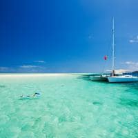 Atividade: mergulho catamarã, Ilhas Fiji