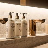 Balder luxury lodge finlandia laponia bathroom