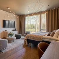 Balder luxury lodge finlandia laponia room