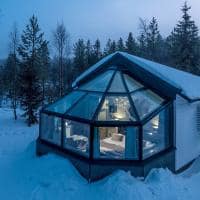Finlandia rovaniemi santas hotels igloos arctic premium externa