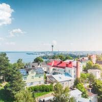 Visit tampere pispala summer drone view