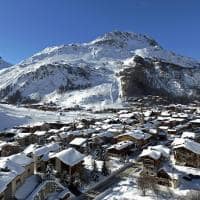 Franca val disere vista aerea da vila