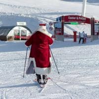 Franca val thorens papai noel