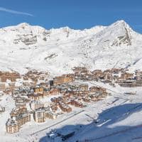 Franca val thorens vista aerea vila