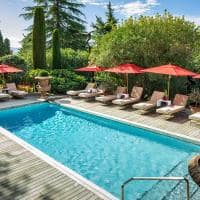 Hotel villa gallici piscina vista