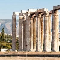 Ruínas do templo de Zeus - Atenas, Grécia
