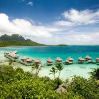 Vista aérea, Sofitel Bora Bora Private Island