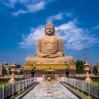 Shutterstock india bodhgaya bihar great buddha statue mahabodhi temple complex