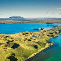 Islandia lago myvatn