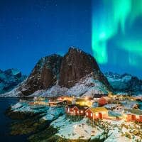 Luzes aurora boreal islandia