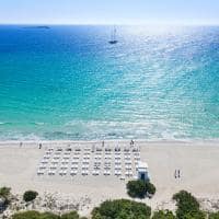 Baglioni resort sardinia servico praia